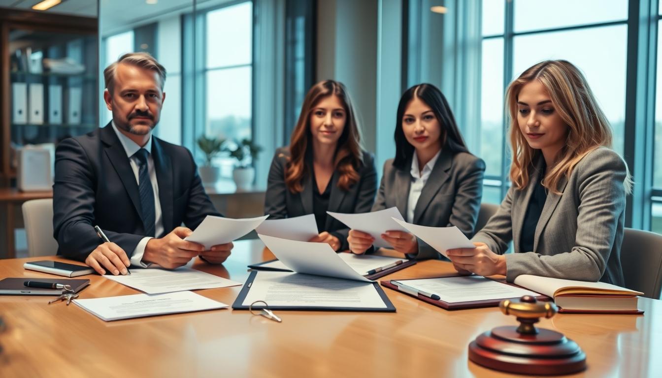 Property settlement documents and transfer review